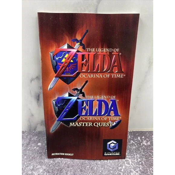 The Legend of Zelda: Ocarina of Time- Master Quest (Nintendo GameCube, 2003) CIB